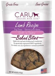 Caru Pet Food Soft 'n Tasty Baked Bites Lamb Recipe Grain-Free Dog Treats