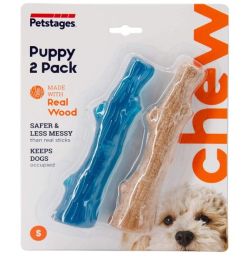 Petstages Dogwood Chew Stick Puppy Combo Small