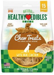 Nylabone Natural Healthy Edibles Chew Treats with Real Chicken