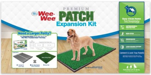 Four Paws Wee Wee Patch Indoor Potty Expansion Kit 25.5"L x 23"W