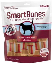 SmartBones Small Vegetable and ChickenBones Rawhide Free Dog Chew