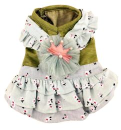 Pet Clothes Little Dogs Dress Fashion Cute Special Clothing [Green]