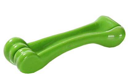 Pet Toys Toys For Small Dogs Teeth Cleaning Chew Toys Bone [Green]