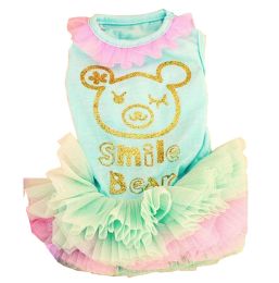Pet Clothes Little Dogs Clothing Fashion Clothing Princess Dress [Mint Green]