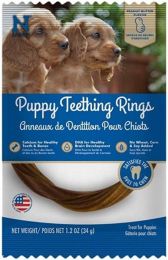 N-Bone Puppy Teething Rings Peanut Butter Flavor (size: 1 count)
