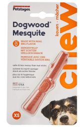 Petstages Dogwood Mesquite BBQ Chew Stick for Dogs (size: Petite 1 count)