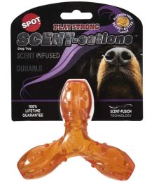 Spot Scent-Sation Peanut Butter Scented Tri Toy (size: 5" - 1 count)