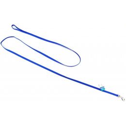 Coastal Pet Nylon Lead - Blue (size: 6' Long x 3/8" Wide)