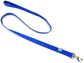 Coastal Pet Single Nylon Lead - Blue (size: 4' Long x 1" Wide)