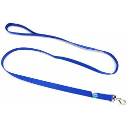 Coastal Pet Single Nylon Lead - Blue (size: 6' Long x 1" Wide)