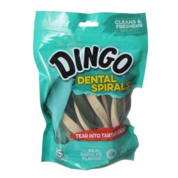 Dingo Dental Spirals Fresh Breath Dog Treats (size: Regular - 15 Pack)
