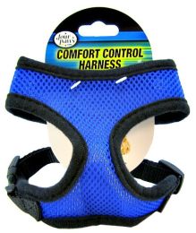Four Paws Comfort Control Harness - Blue (size: Small - For Dogs 5-7 lbs (14"-16" Chest & 8"-10" Neck))