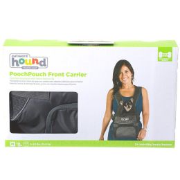 Outward Hound Pet-A-Roo Front Style Pet Carrier - Black (size: Medium - 9.5"W x 12.25"H x 16"D (For Pets 10-20 lbs))