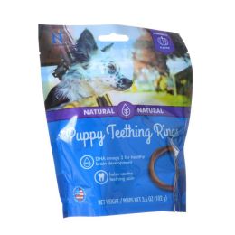 N-Bone Puppy Teething Ring - Pumpkin Flavor (size: Puppy Teething Ring - 3.5" Diameter (3 Pack))