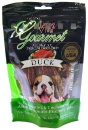 Loving Pets Gourmet Duck Chew Strips (size: 3 oz)