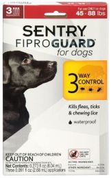 Sentry FiproGuard for Dogs (size: Dogs 45-88 lbs (3 Doses))