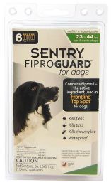 Sentry FiproGuard for Dogs (size: Dogs 23-44 lbs (6 Doses))