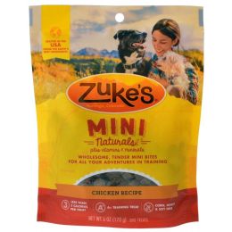 Zukes Mini Naturals Dog Treat - Roasted Chicken Recipe (size: 6 oz)