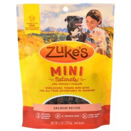 Zukes Mini Naturals Dog Treat - Savory Salmon Recipe (size: 6 oz)