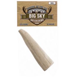 Big Sky Antler Chew for Dogs (size: Small - 1 Antler - Dogs 5-40 lbs - (4"-5" Chew))