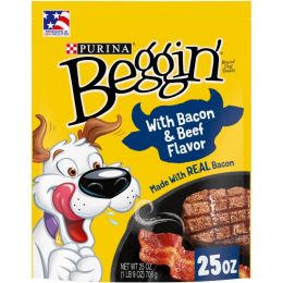 Purina Beggin' Strips - Bacon & Beef Flavor (size: 25 oz)