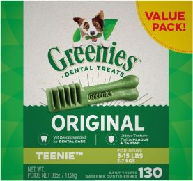 Greenies Teenie Dental Dog Treats (size: 130 count)