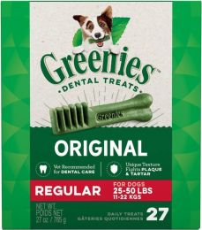 Greenies Regular Dental Dog Treats (size: 27 count)