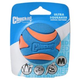 Chuckit Ultra Squeaker Ball Dog Toy (size: Medium (2.5" Diameter))