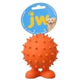 JW Pet Spiky Cuz Dog Toy (size: Medium - 3.9" Tall (Assorted Colors))