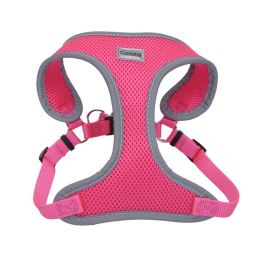 Coastal Pet Comfort Soft Reflective Wrap Adjustable Dog Harness - Neon Pink (size: X-Small - 16-19" Girth - (5/8" Straps))