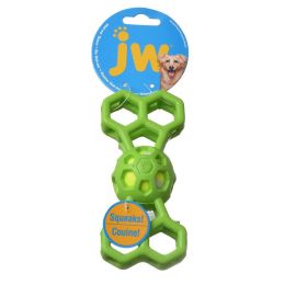 JW Pet Hol-ee Bone with Squeaker (size: Small - 6.5" Long - (Assorted Colors))