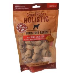 SmartBones Holistic Dog Chews - Chicken (size: Mini - 16 Pack - (Dogs 5-10 lbs))