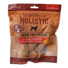 SmartBones Holistic Dog Chews - Chicken (size: Medium - 4 Pack - (Dogs 26-50 lbs))
