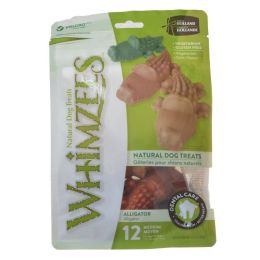 Whimzees Natural Dental Care Alligator Dog Treats (size: Medium - 12 Pack - (Dogs 25-40 lbs))