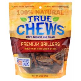 True Chews Premium Grillers with Real Steak (size: 10 oz)