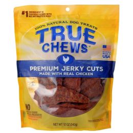 True Chews Premium Jerky Cuts with Real Chicken (size: 12 oz)