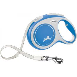 Flexi New Comfort Retractable Tape Leash - Blue (size: Large - 26' Tape (Pets up to 110 lbs))