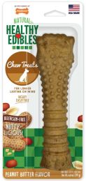 Nylabone Natural Healthy Edibles Peanut Butter Flavor Chew Treats (size: Souper - 1 Pack)