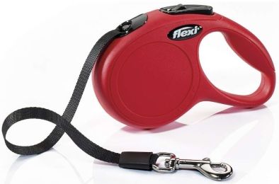 Flexi Classic Red Retractable Dog Leash (size: X-Small 10' Long)