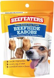 Beefeaters Oven Baked Beefhide Kabobs Dog Treat (size: 1.58 oz)