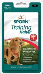 Sporn Original Training Halter for Dogs - Black (size: small)