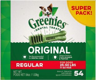 Greenies Regular Dental Dog Treats (size: 54 count)