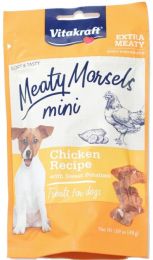 Vitakraft Meaty Morsels Mini Chicken Recipe with Sweet Potato Dog Treat (size: 1.69 oz)