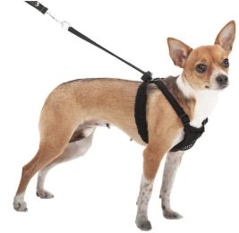 Sporn Non Pull Mesh Harness for Dogs - Black (size: X-Small)