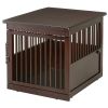 Richell End Table Dog Crate