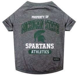Pets First Michigan State Tee Shirt for Dogs and Cats (size: small)