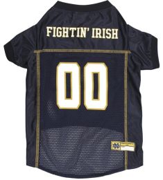 Pets First Notre Dame Mesh Jersey for Dogs (size: small)
