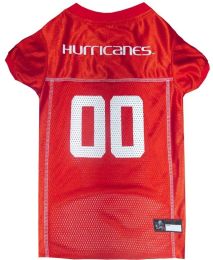 Pets First U of Miami Jersey for Dogs (size: small)
