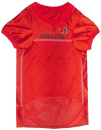 Pets First U of Miami Jersey for Dogs (size: medium)