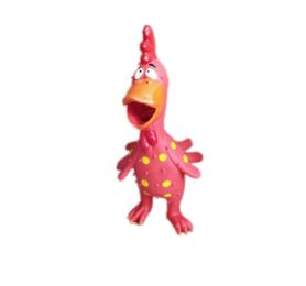 Pet Dog Toys Screaming Chicken Squeeze Sound Toy - Bite Resistant Dog Chew Toy (Color: Red)